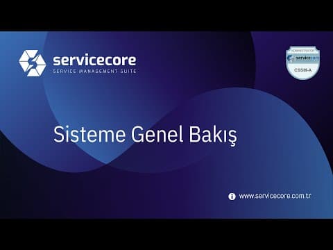 Sisteme Genel Bakış